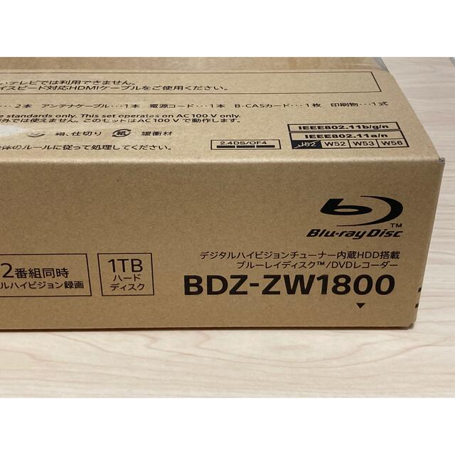 お得限定SALE SONY - SONY ブルーレイディスクレコーダー BDZ-ZW1800の通販 by low1000's shop｜ソニーならラクマ 正規品爆買い