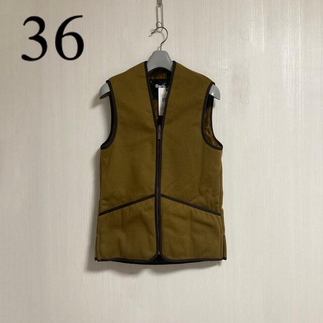 新品 Barbour warm pile waistcoat 36ライナー