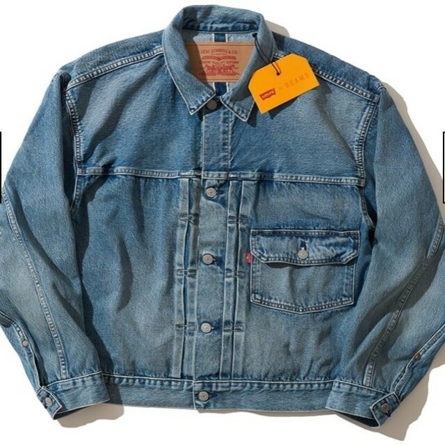 LEVI'S BEAMS SUPER WIDE TRUCKER Used XL