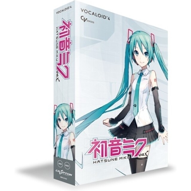 【新品未使用】クリプトン・フューチャー・メディア 初音ミク V4X Win&Ma 1