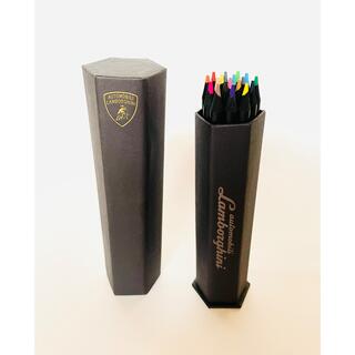 Lamborghini - 【新品・激レア】ランボルギーニ公式 色鉛筆 18本セット ケース付き