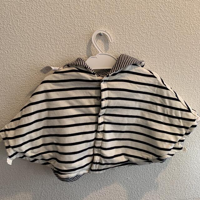 PETIT BATEAU(プチバトー)のプチバトー　ポンチョ キッズ/ベビー/マタニティのベビー服(~85cm)(カバーオール)の商品写真