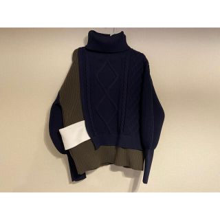 サカイ(sacai)の【お値引き中】とにかく可愛い♡デザインニット(ニット/セーター)