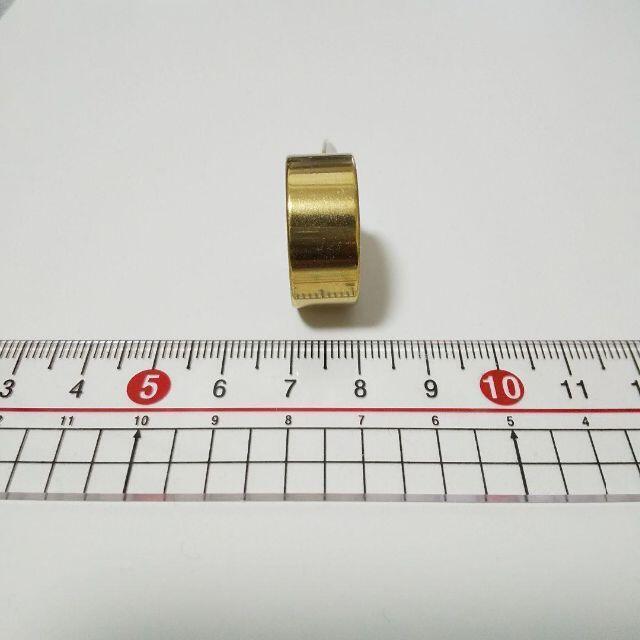 10mmワイドリング ゴールド ２４号 メンズのアクセサリー(リング(指輪))の商品写真