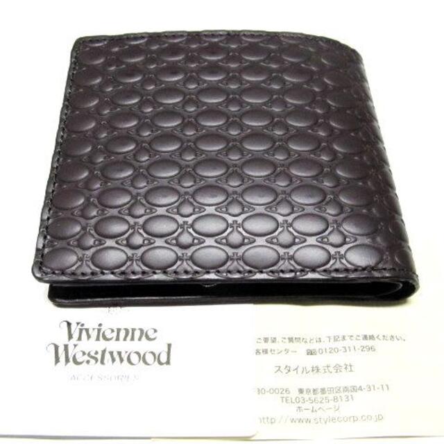 Vivienne Westwood(ヴィヴィアンウエストウッド)の新品ヴィヴィアンウエストウッド Vivienne Westwood 二つ折り財布 レディースのファッション小物(財布)の商品写真