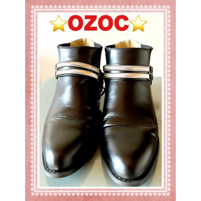 OZOC(オゾック)の⭐️ファルコン様専用！金具がお洒落なロンドンブーツ⭐️ レディースの靴/シューズ(ブーツ)の商品写真