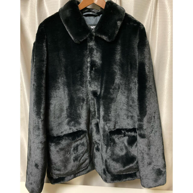 Supreme 2-Tone Faux Fur Shop Coat XL 1