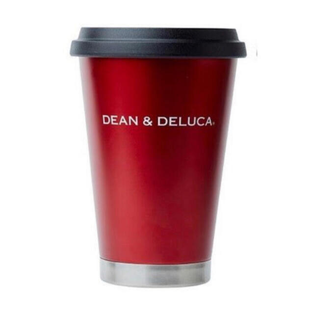 DEAN & DELUCA(ディーンアンドデルーカ)のカフェ限定！DEAN&DELUCA サーモタンブラー　ラズベリーレッド インテリア/住まい/日用品のキッチン/食器(タンブラー)の商品写真
