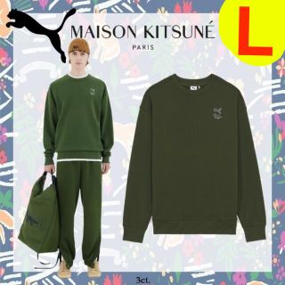 メゾンキツネ(MAISON KITSUNE')のPUMA x MAISON KITSUNE スウェット(スウェット)