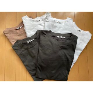 ユニクロ(UNIQLO)のUNIQLO U  エアリズムコットンオーバーサイズTシャツ(Tシャツ/カットソー(半袖/袖なし))