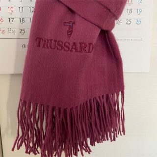 Trussardi - 新品未使用 TRUSSARDI毛100% (カシミヤ混) マフラー ...