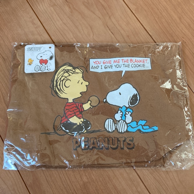 SNOOPY(スヌーピー)の★専用です！★SNOOPY  スヌーピー　ランチトート　ブルー&ブラウンセット インテリア/住まい/日用品のキッチン/食器(弁当用品)の商品写真