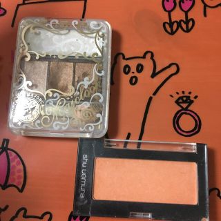 シュウウエムラ(shu uemura)のシュウウエムラチーク★アイシャドウセット(アイシャドウ)