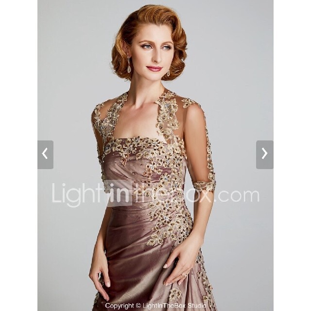 お値下げ 新品  オーダードレス レディースのフォーマル/ドレス(ロングドレス)の商品写真