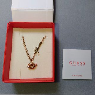 ゲス(GUESS)のGUESS ネックレス ハートモチーフ(ネックレス)