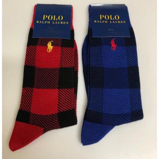 ポロラルフローレン(POLO RALPH LAUREN)の新品ポロラルフローレンメンズソックス2足組(ソックス)