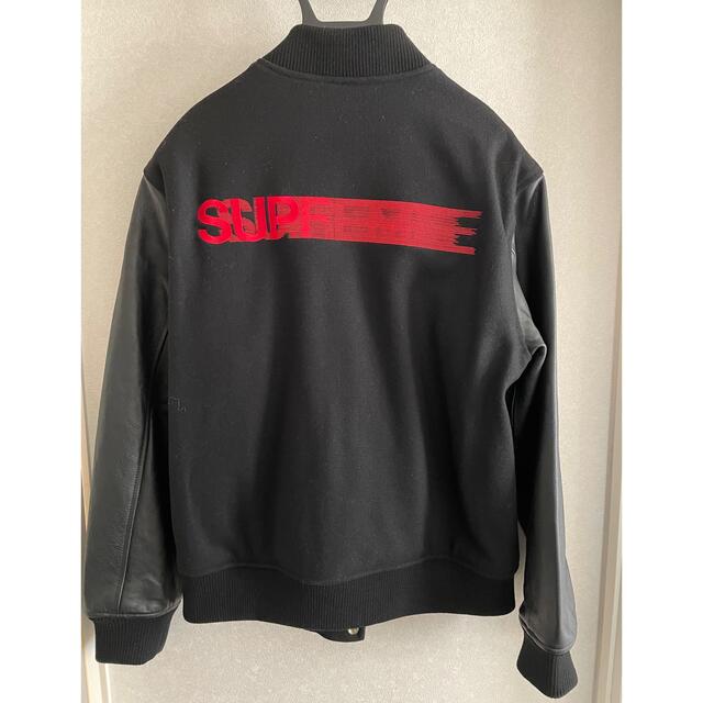 SUPREME  Motion Logo Varsity Jacket