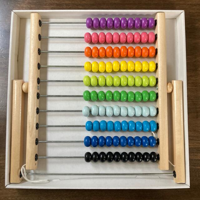 IKEA(イケア)のIKEA⭐︎100玉そろばん キッズ/ベビー/マタニティのおもちゃ(知育玩具)の商品写真