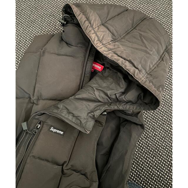 supreme 14AW Iridescent puffy vest XL