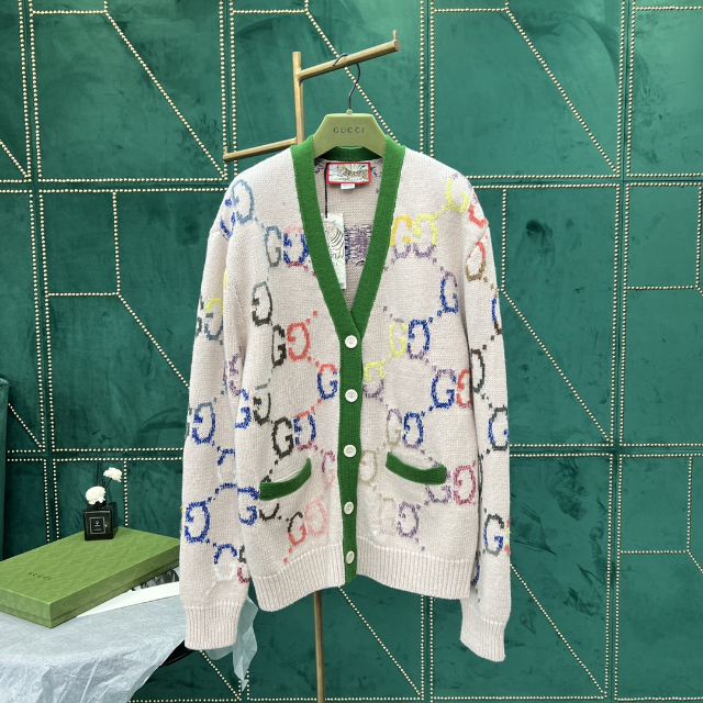 GUCCI グッチ GG レディース ウール カーディガン