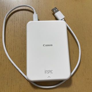 キヤノン スマホ専用ミニフォトプリンター iNSPiC PV-123-SB ブル(PC周辺機器)