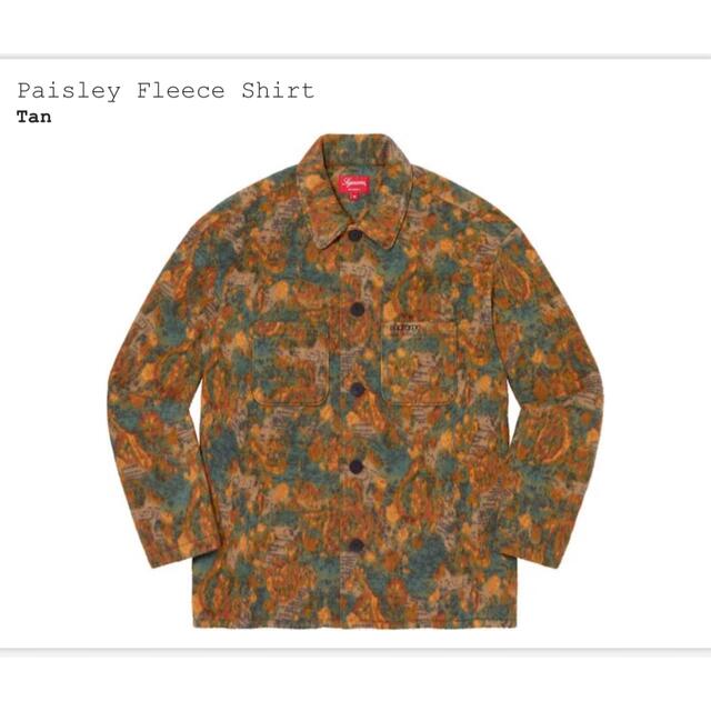 激安直営店 Supreme - Supreme Paisley Fleece Shirt L フリースシャツ シャツ