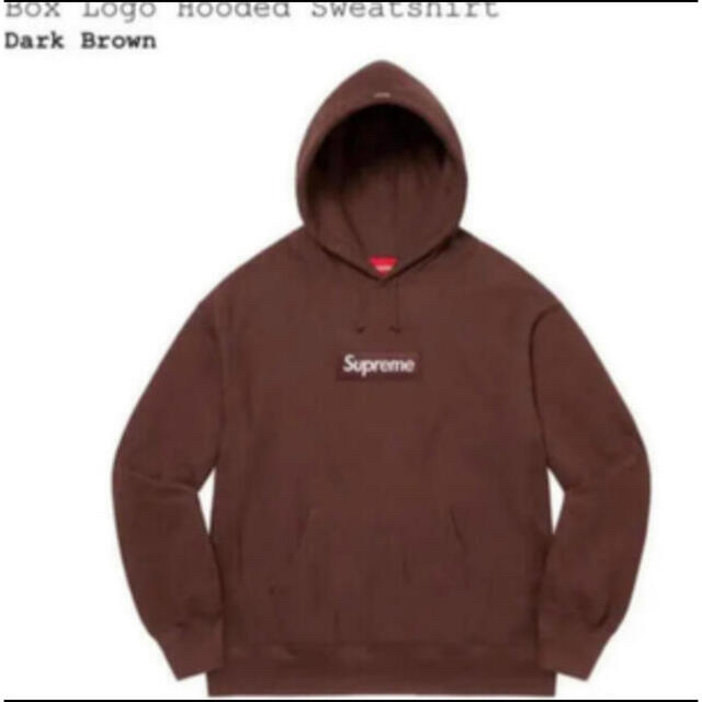 supreme ボックスロゴパーカー