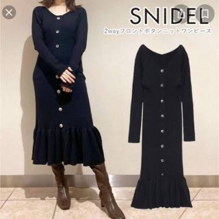 スナイデル(SNIDEL)のスナイデル　ワンピース(ロングワンピース/マキシワンピース)