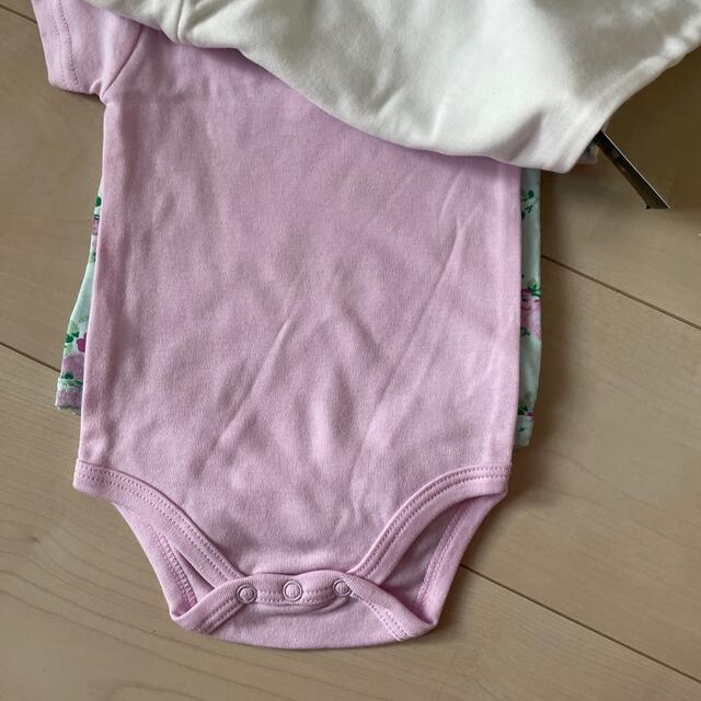 LAURA ASHLEY(ローラアシュレイ)のローラーアシュレイ　ベビーロンパース　0-3month 5枚 キッズ/ベビー/マタニティのベビー服(~85cm)(ロンパース)の商品写真