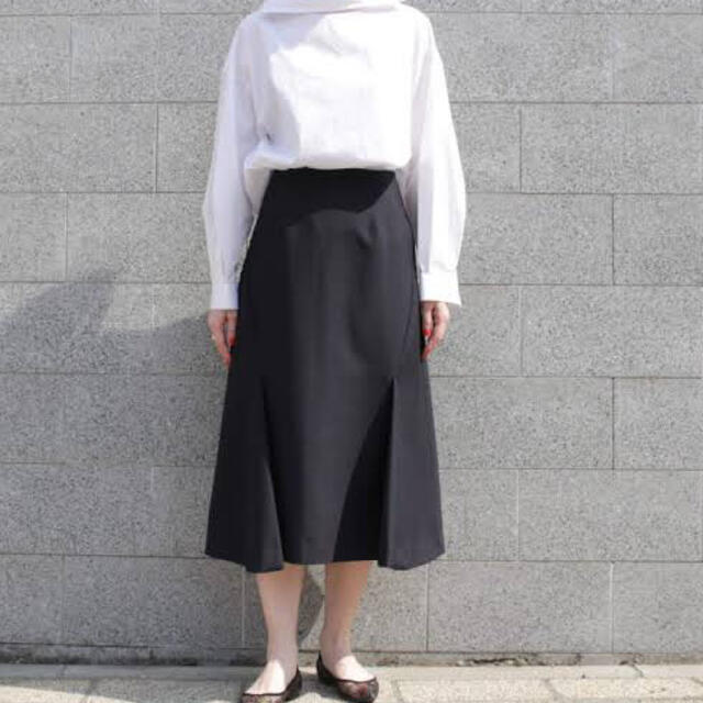 最前線の最前線のENFOLD WAVE SKIRT エンフォルド スカート 完売