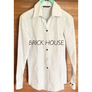 BRICK HOUSE by 東京シャツ　レディース　シャツ　ブラウス(シャツ/ブラウス(長袖/七分))