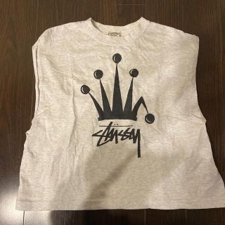 ステューシー(STUSSY)のSTUSSY women レディースノースリーブトップス(Tシャツ(半袖/袖なし))