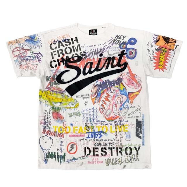 STM × TM Graff Tee size:XL セント マイケル 村上隆-