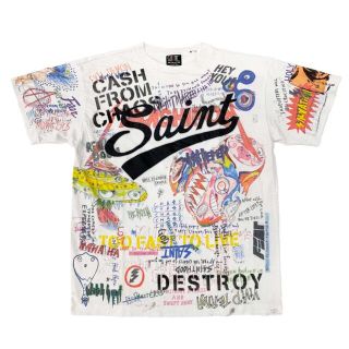 STM × TM Graff Tee size:XL セント マイケル  村上隆(Tシャツ/カットソー(半袖/袖なし))