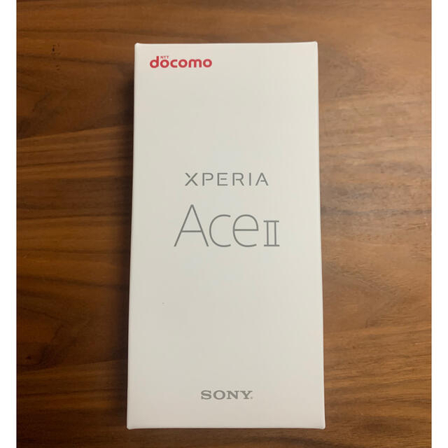 SONY Xperia Ace II SO-41B ホワイト