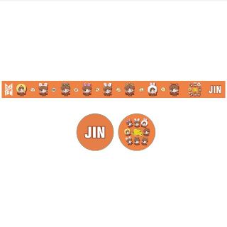 ボウダンショウネンダン(防弾少年団(BTS))の💜BTS 防弾少年団 BUTTER マスキングテープ💜JIN ジン バンタン(テープ/マスキングテープ)