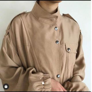 ユナイテッドアローズ(UNITED ARROWS)の美品！カーサフライン　ワークハーフジャケット(ノーカラージャケット)