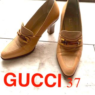 グッチ(Gucci)のGUCCIバンブーローファーパンプス(ハイヒール/パンプス)