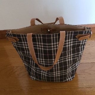 バーバリー(BURBERRY)のBurberry 　バーバリーブルーレーベル　トートバッグ(トートバッグ)