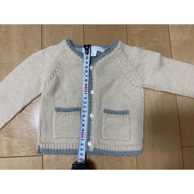 BURBERRY(バーバリー)のBurberry childrenニットカーディガン 6m（68㎝） キッズ/ベビー/マタニティのベビー服(~85cm)(カーディガン/ボレロ)の商品写真