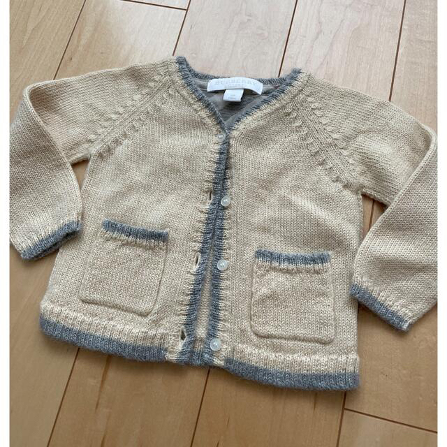 BURBERRY(バーバリー)のBurberry childrenニットカーディガン 6m（68㎝） キッズ/ベビー/マタニティのベビー服(~85cm)(カーディガン/ボレロ)の商品写真