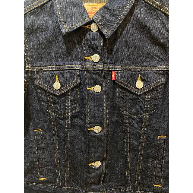 Levi's(リーバイス)のLEVI`S デニムジャケット Gジャン　超美品 レディースのジャケット/アウター(Gジャン/デニムジャケット)の商品写真