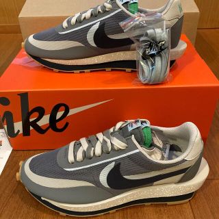 ナイキ(NIKE)の【27.5cm】クロット × サカイ × ナイキ LDワッフル クール グレー(スニーカー)