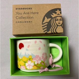 スターバックスコーヒー(Starbucks Coffee)のスタバ　オーナメント　マグカップ(グラス/カップ)