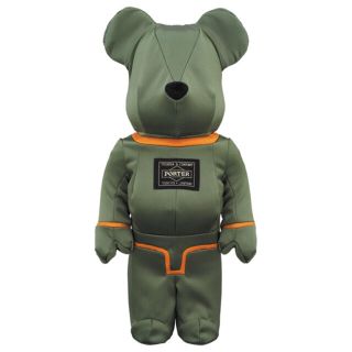 メディコムトイ(MEDICOM TOY)のPORTER × BE@RBRICK 400％ TANKER ベアブリック 緑(その他)