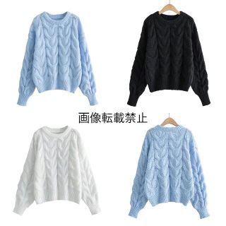 ZARA - ❄️1月新作☃️7231◇3color ケーブル編み ニット