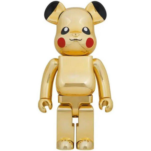 未使用未開封購入店舗BE@RBRICK ピカチュウ GOLD CHROME Ver. 1000％