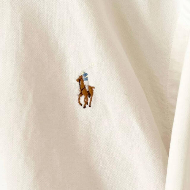 Ralph Lauren(ラルフローレン)のRalph Laurenラルフローレン ボタンダウンシャツ ワンポイント刺繍ロゴ メンズのトップス(シャツ)の商品写真