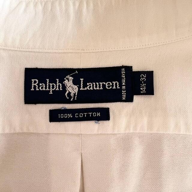 Ralph Lauren(ラルフローレン)のRalph Laurenラルフローレン ボタンダウンシャツ ワンポイント刺繍ロゴ メンズのトップス(シャツ)の商品写真