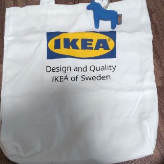 イケア(IKEA)の値下げ IKEA トートバッグ キーホルダー付き(トートバッグ)